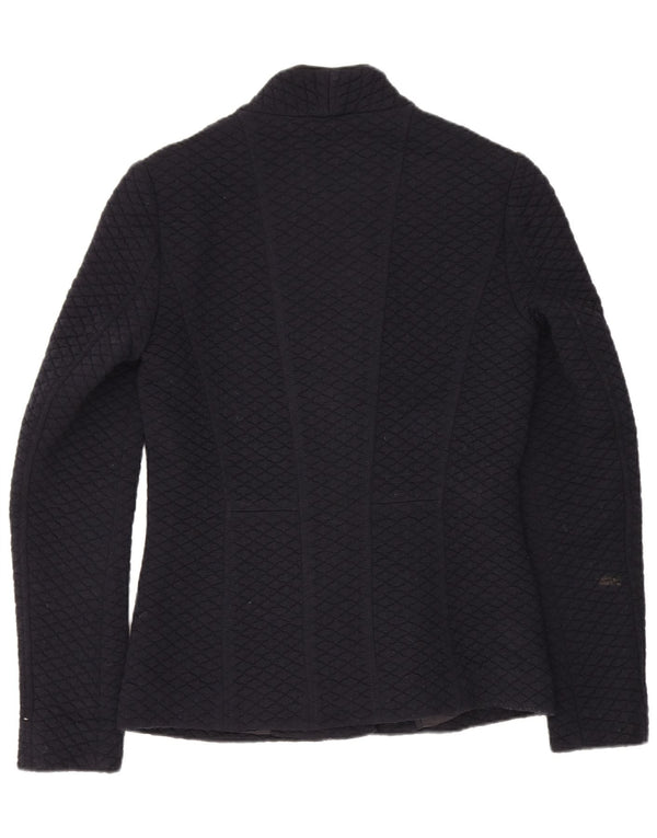 Reiss Damen Steppblazer Jacke UK 6 XS Marineblau Acryl