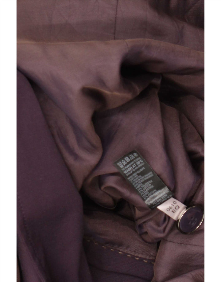 Marks & Spencer Damen Autograph Trenchcoat UK 18 XL Lila Polyester