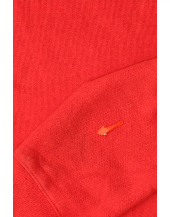 Nike Herren Kapuzenpullover, klein, rote Baumwolle