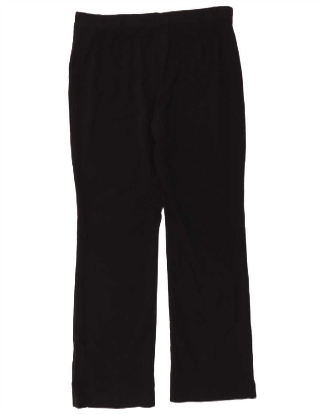 Marks & Spencer Damen Bootcut-Anzughose UK 14 Large W34 L30 Schwarz