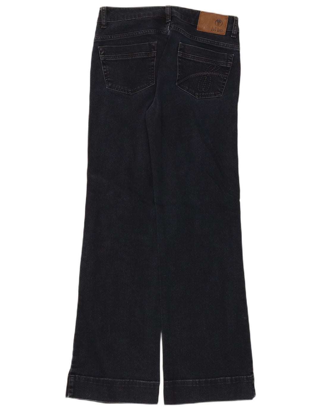 Fat Face Bootcut-Jeans für Damen, UK 10, Größe S, W30, L32, Marineblau, Baumwolle
