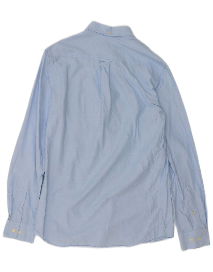 Jack Wills Herrenhemd, klein, aus blauer Baumwolle