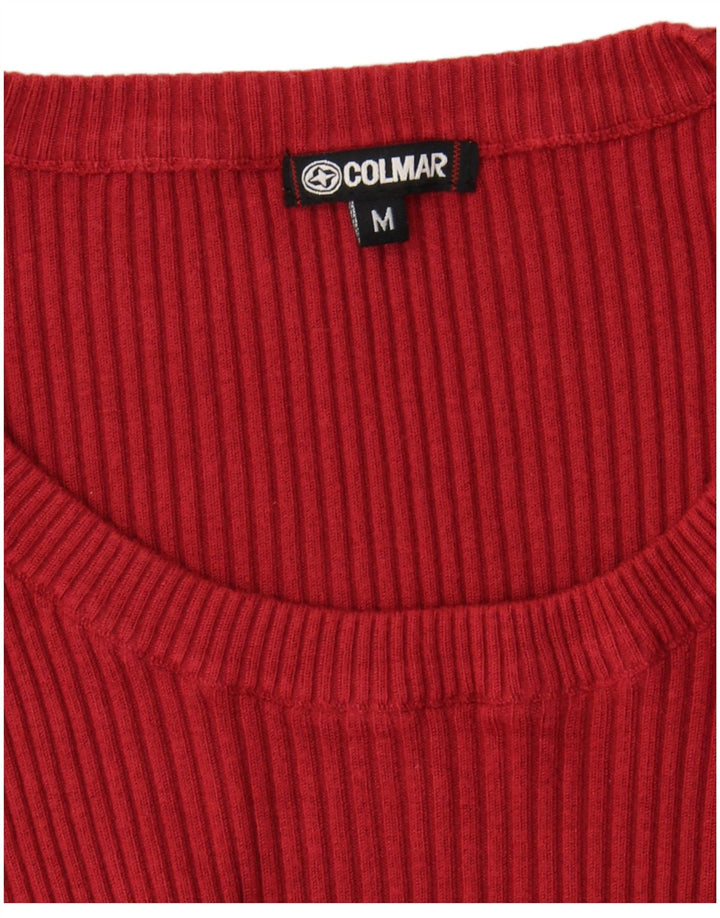 Colmar Damen-Pullover mit U-Boot-Ausschnitt, UK 12, Mittelrot