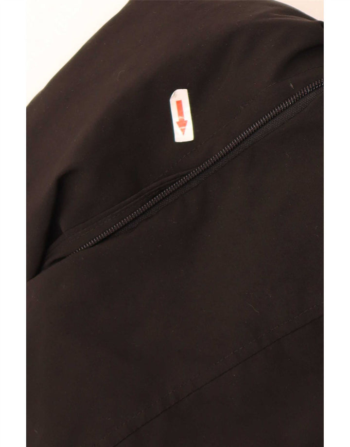 Superdry Herren Wattierte Jacke UK 38 Mittelschwarzes Polyester