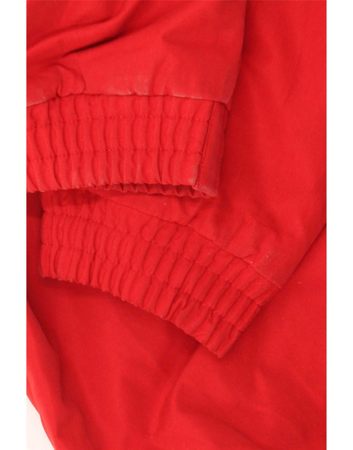 Kartel Herren Bomberjacke UK 38 Mittelrotes Polyester