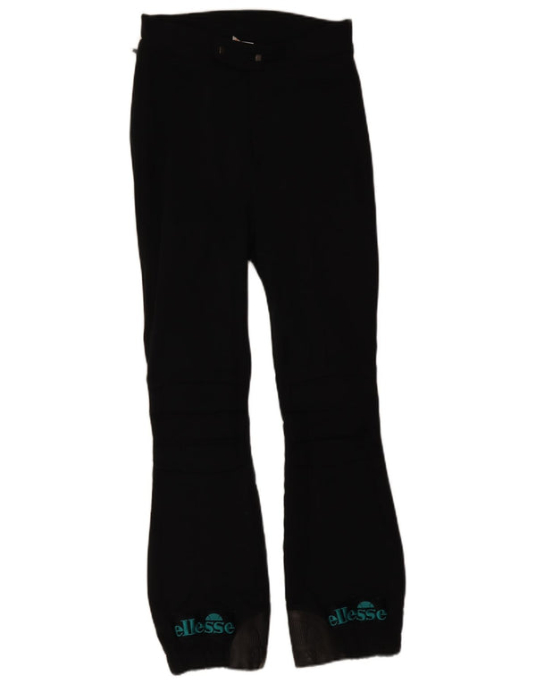 Ellesse Damen Skihose W26 L29 Schwarz Polyamid