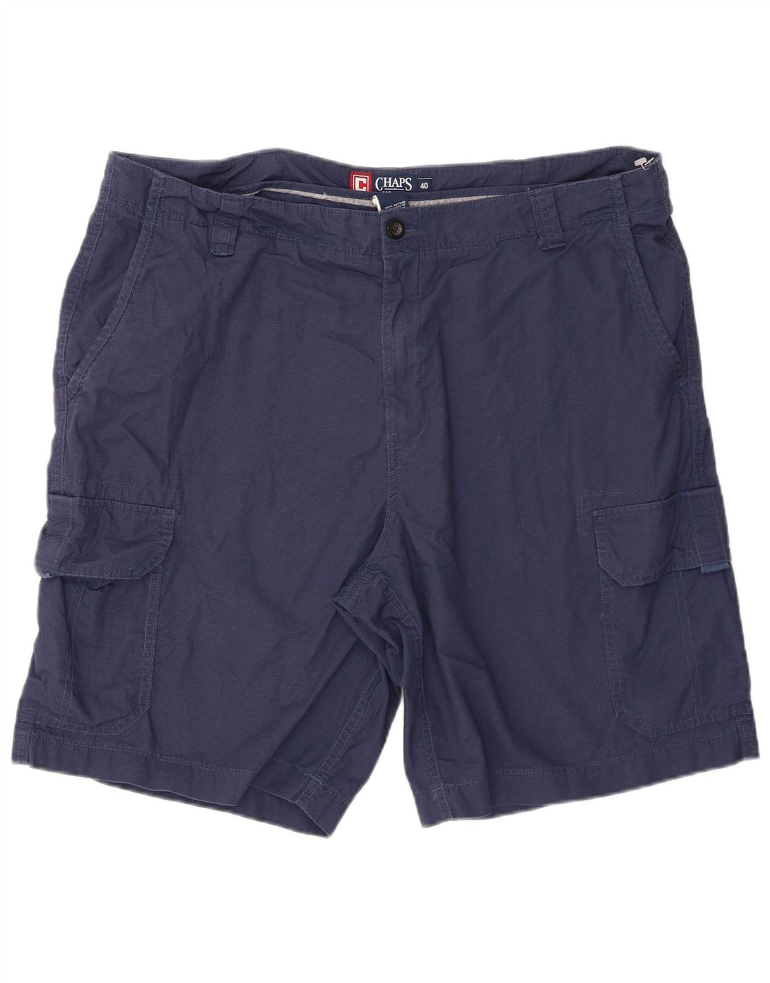 Chaps Herren Cargoshorts W40 XL Marineblau Baumwolle