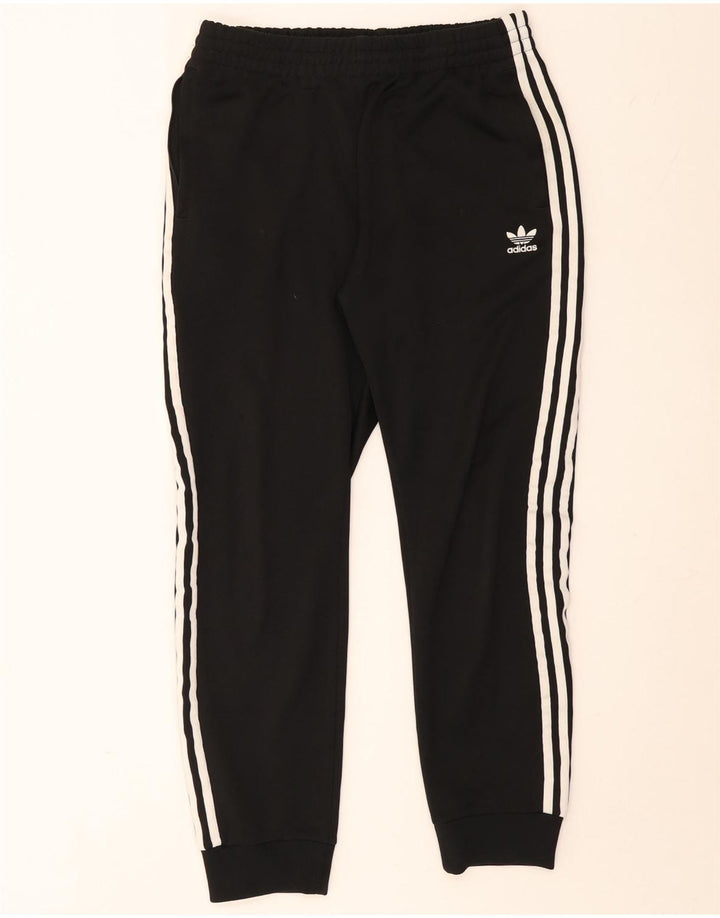 ADIDAS Herren-Trainingshose, Jogginghose, Größe L, Schwarz, Polyester