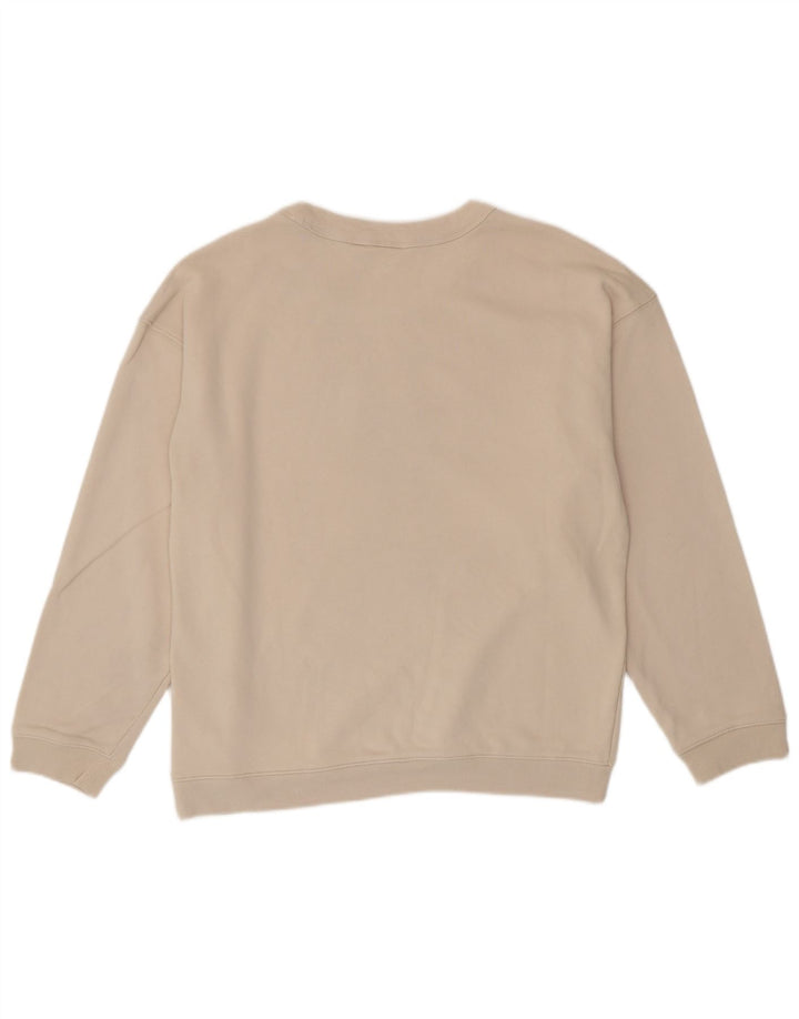 Adidas Herren Sweatshirt Pullover mittelbeige Baumwolle