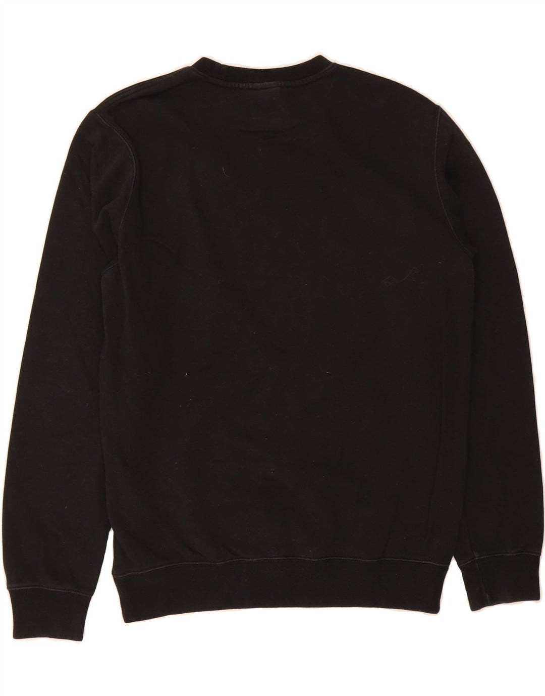 CHAMPION Mens Graphic Sweatshirt Jumper Medium Black Cotton Vintage Champion and Second-Hand Champion from Messina Hembry 