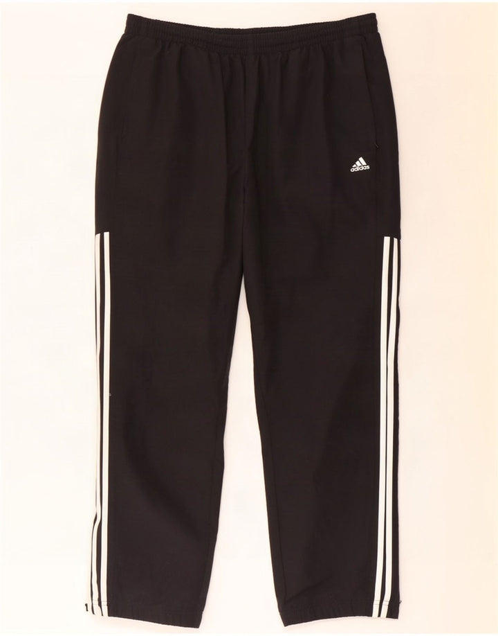 Adidas Herren Trainingshose 2XL Schwarz Polyester