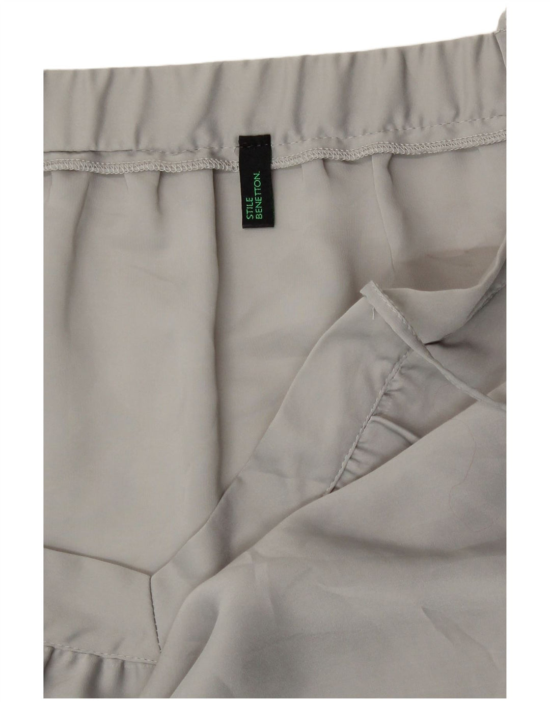 Benetton Damen Cami Top UK 8 Small Grau