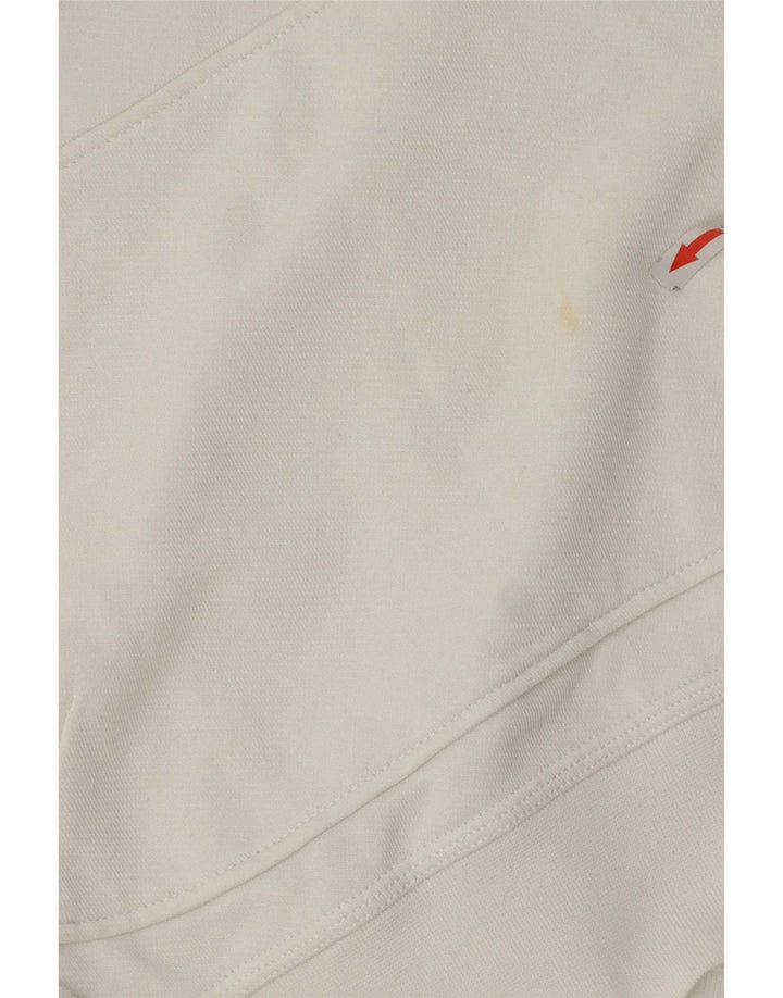 Johnny Lambs Herren-Kapuzenpullover aus mittelweißer Baumwolle