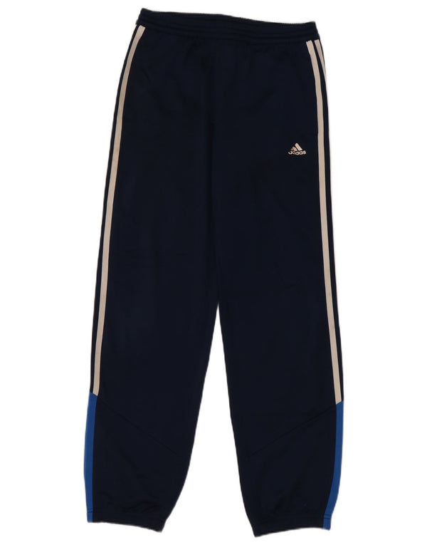 Adidas Jungen-Trainingshose, Jogginghose, 11–12 Jahre, Marineblau, Farbblock