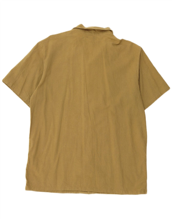 Volcom Herren Kurzarmhemd Large Khaki