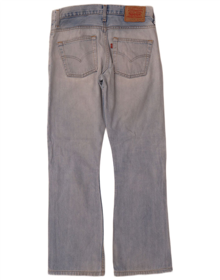 Levi's Herren 516 Straight Jeans W31 L31 Blaue Baumwolle