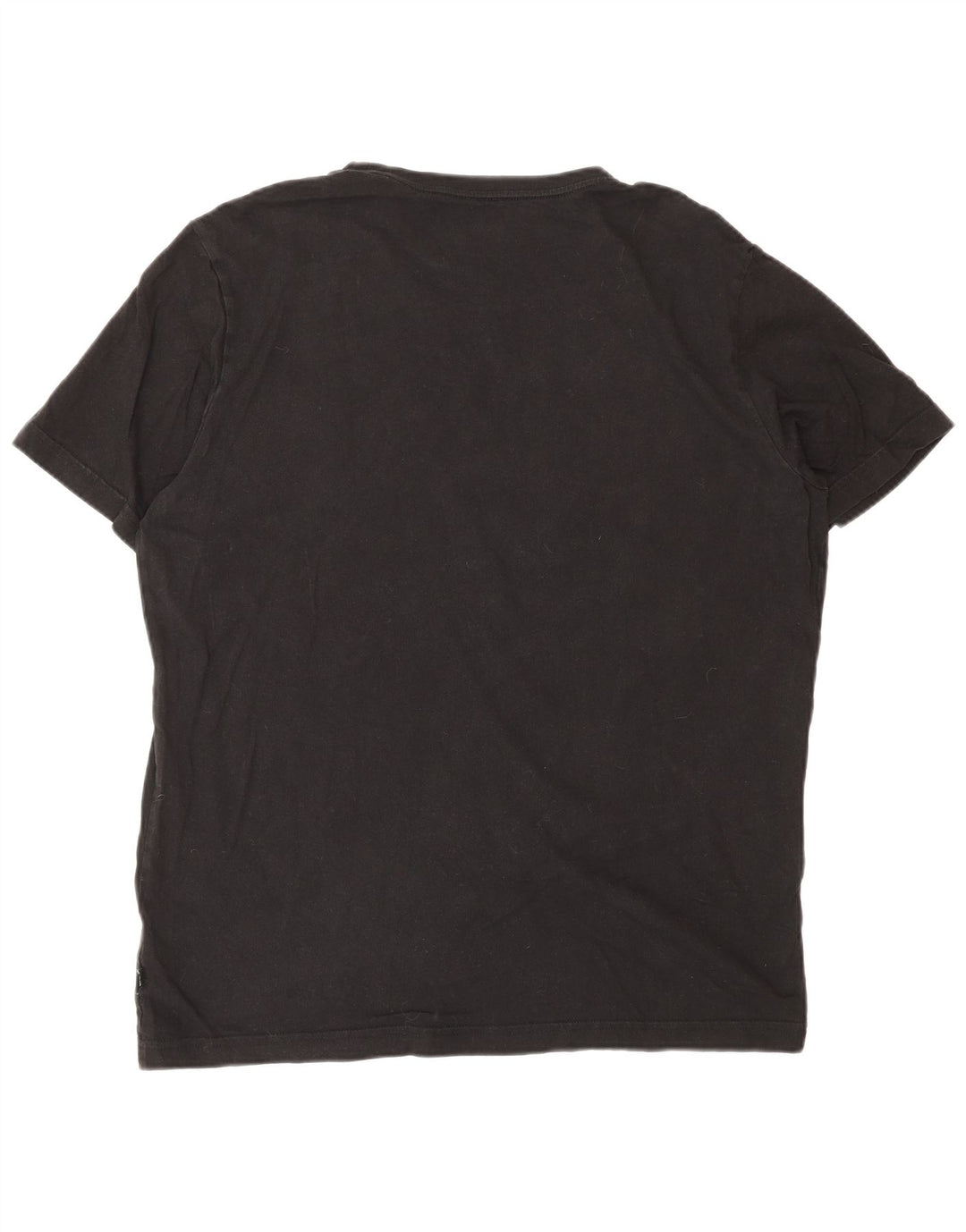 PUMA Herren Graphic T-Shirt Top Large Schwarz Baumwolle