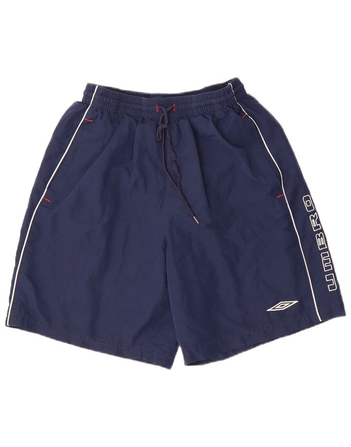 Umbro Herren-Badeshorts mit Grafik, mittelgroß, Marineblau