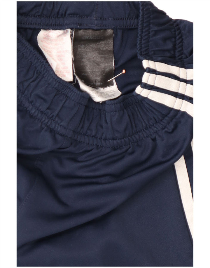 ADIDAS Sportshorts für Jungen, 9–10 Jahre, marineblaues Polyester