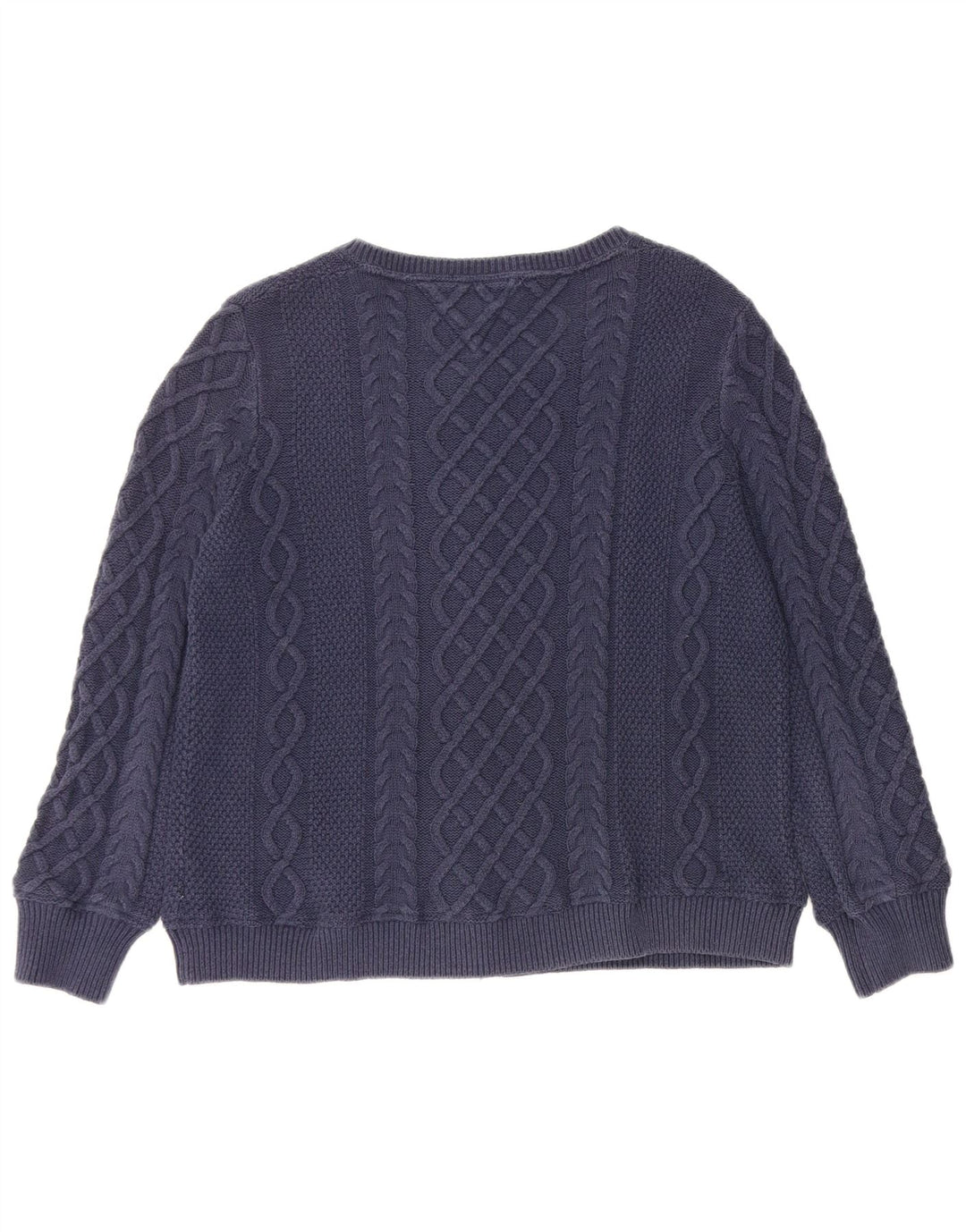 TOMMY HILFIGER Damen Strickjacke Pullover UK 14 Medium Marineblau