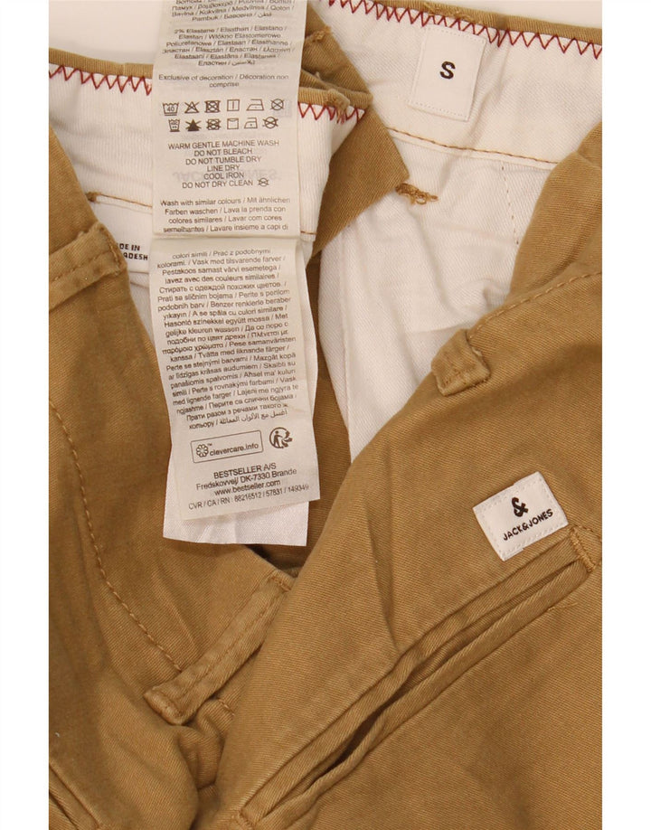Jack & Jones Herren Chino-Shorts, Größe S, W32, braun, Baumwolle