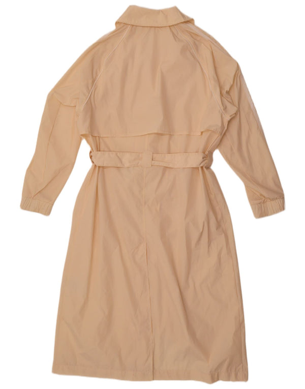 Adidas Womens Primegreen Oversized Trench Coat UK 10 Small Off White