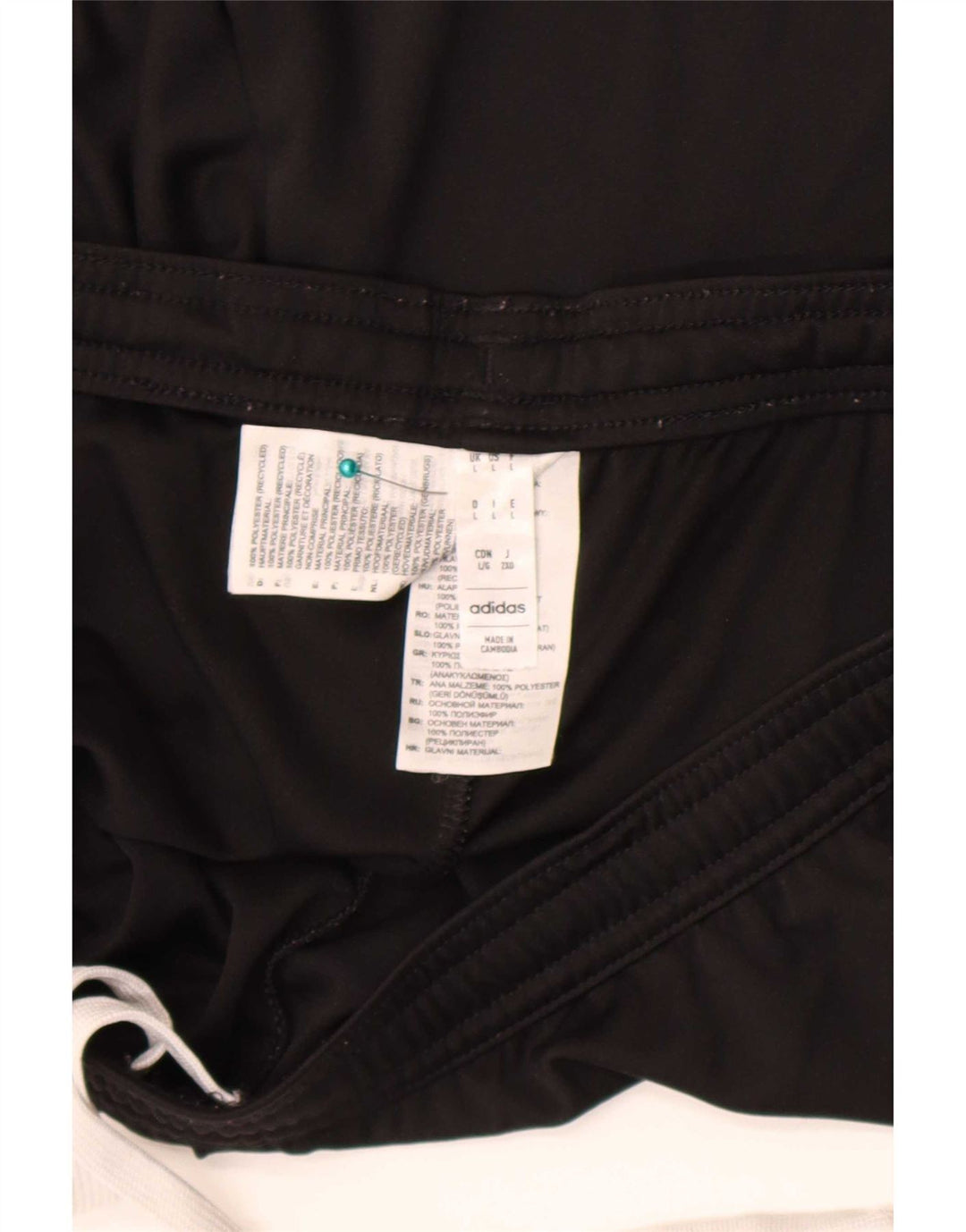 Adidas Herren Sport Shorts Large Schwarz Polyester