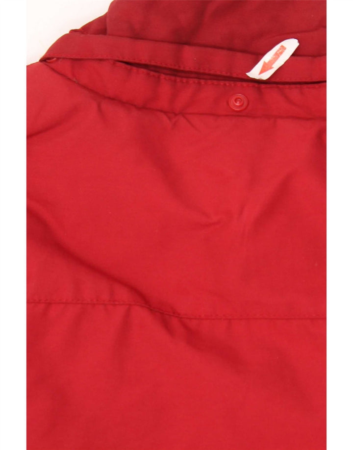 Woolrich Wattierte Jacke für Mädchen, 13–14 Jahre, rote Baumwolle