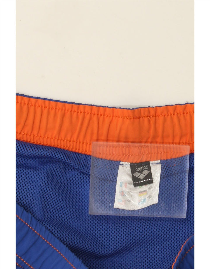 Arena Herren-Badeshorts, groß, blau, Polyester