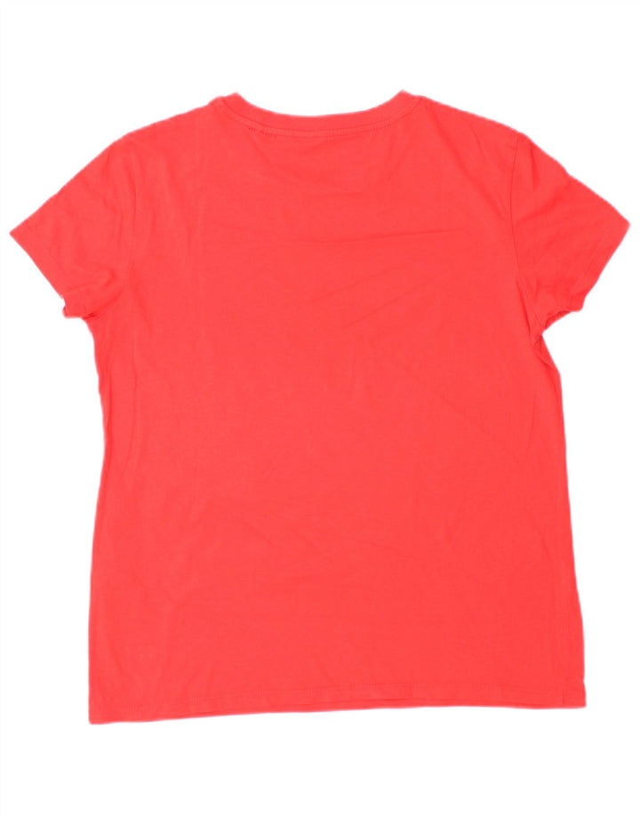 Levi's Damen-T-Shirt in Übergröße mit Grafik, UK 10, Größe S, Rot, Baumwolle