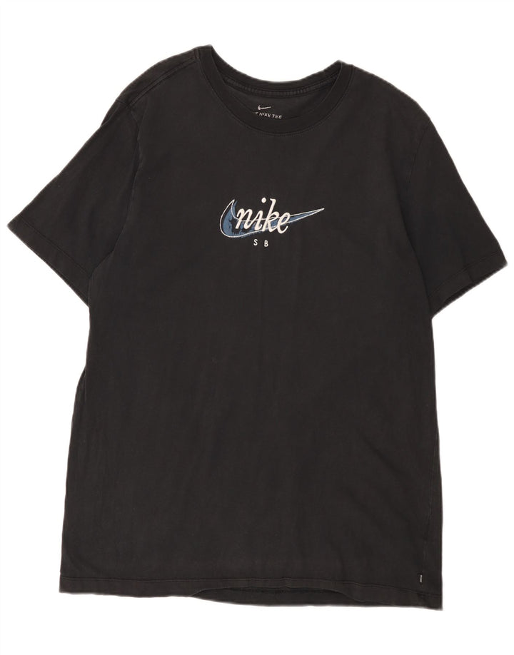 Nike Herren-T-Shirt mit Grafik, Größe L, Schwarz