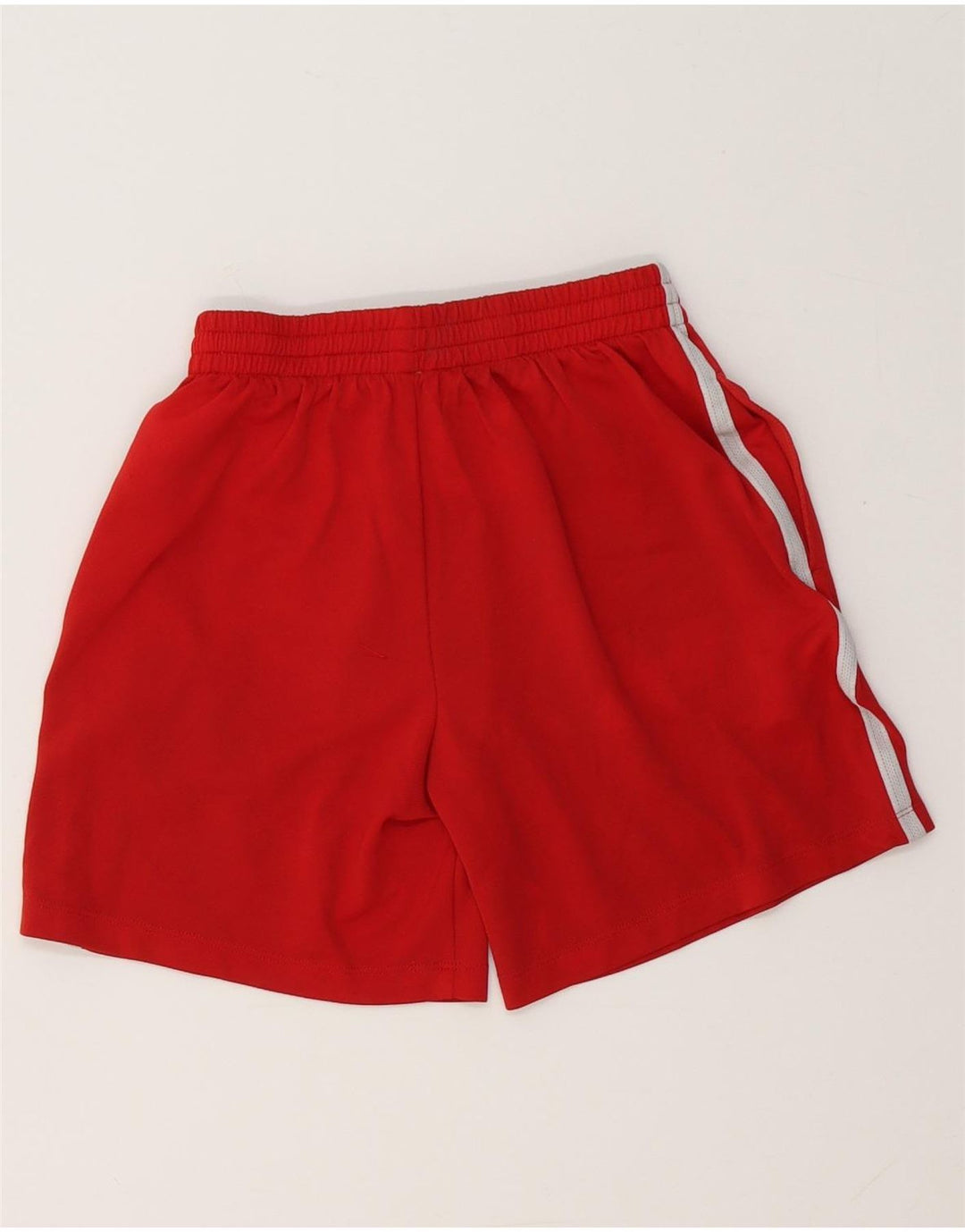 Nike Dri Fit Grafik-Sportshorts für Jungen, 10–11 Jahre, mittelrotes Polyester