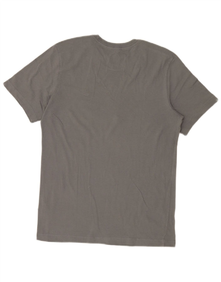 Nike Herren T-Shirt Top Small Grau Baumwolle