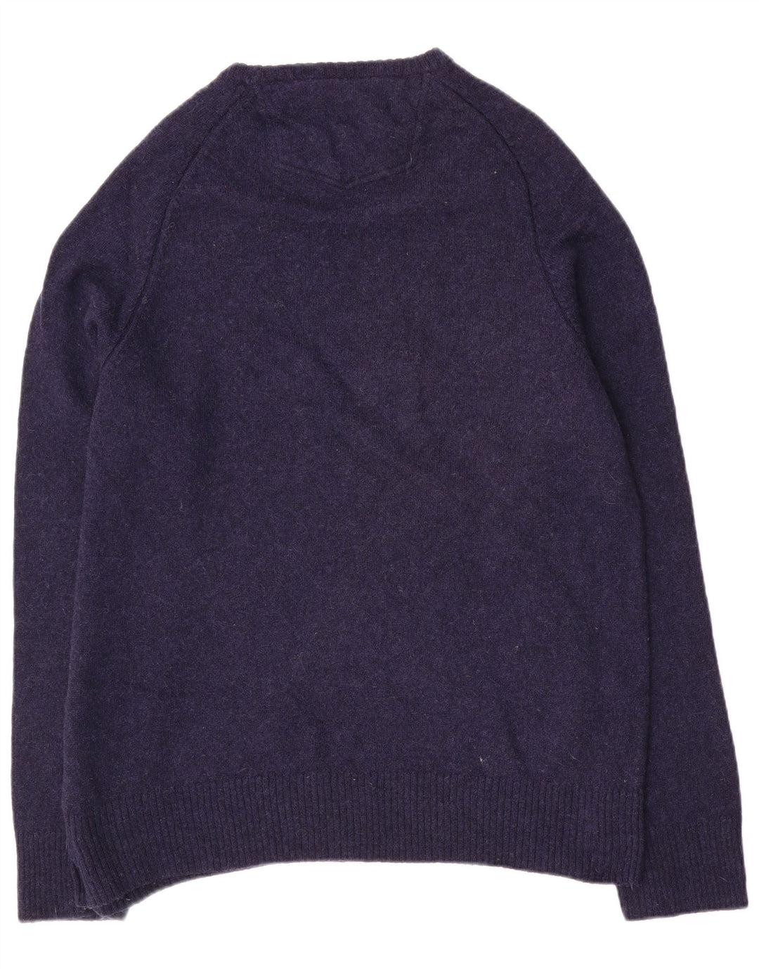 Fat Face Herren-Pullover mit Rundhalsausschnitt, 2XL, marineblaue Wolle