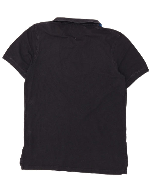 Tommy Hilfiger Herren Slim Fit Poloshirt 2XL Marineblau Baumwolle