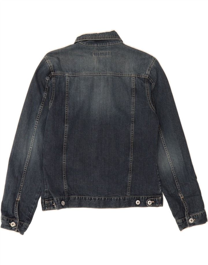 S.OLIVER Womens Denim Jacket UK 16 Large Blue Cotton Vintage S.Oliver and Second-Hand S.Oliver from Messina Hembry 