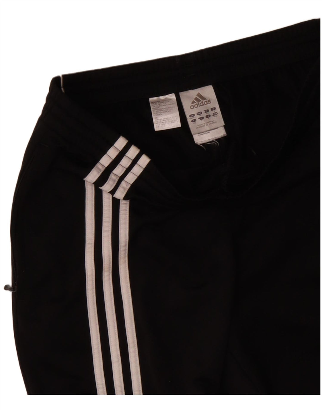 Adidas Herren Trainingshose Jogger UK 40/42 Medium Schwarz Polyester