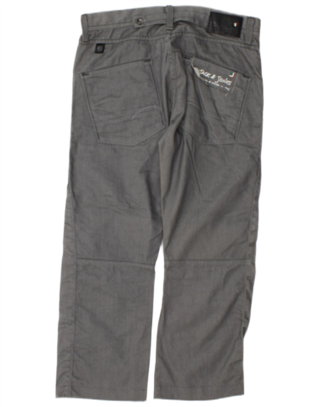 Jack & Jones Herren Straight Chino Hose W32 L27 Grau