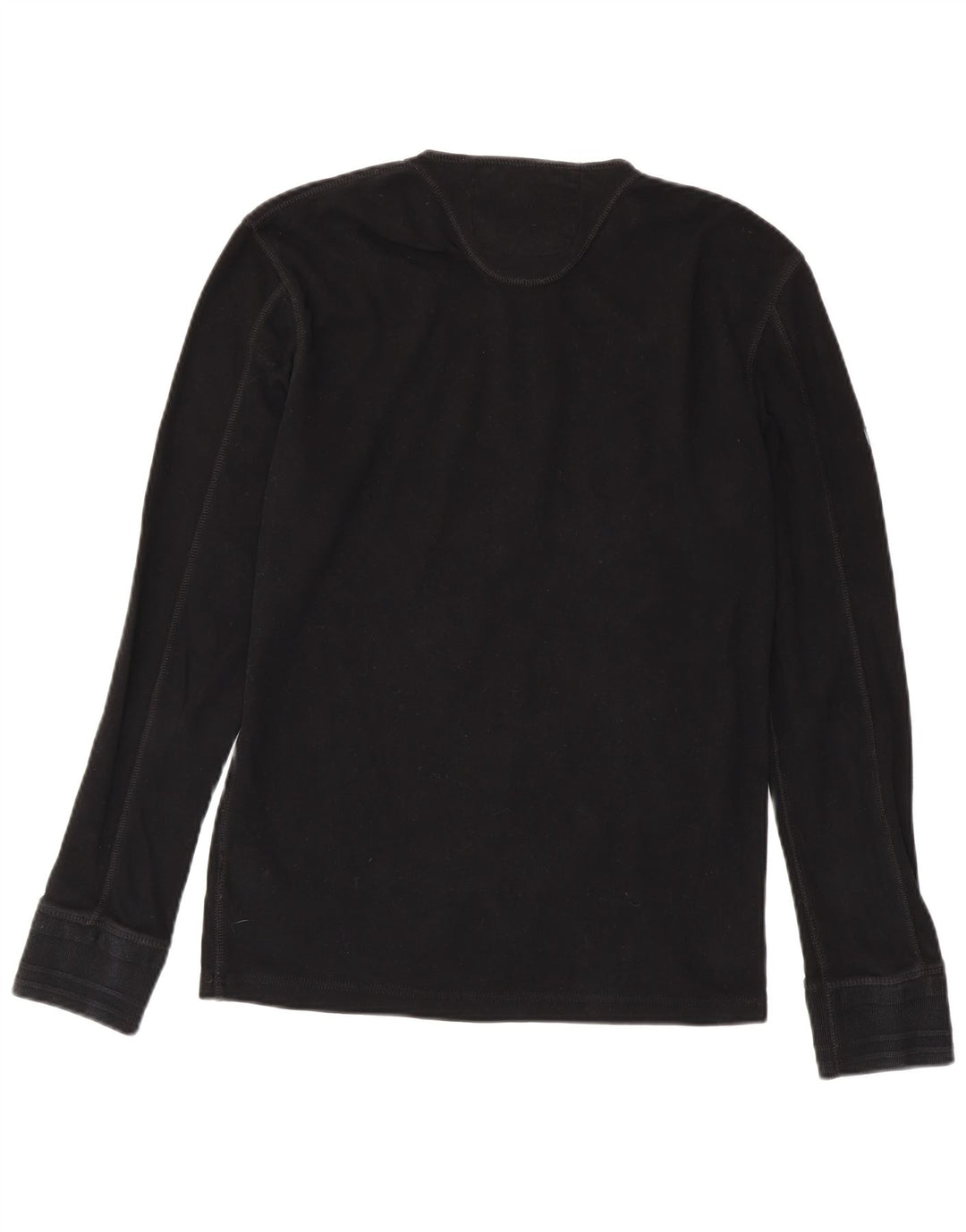 SUPERDRY Herren Heritage Top Langarm XL Schwarz Baumwolle