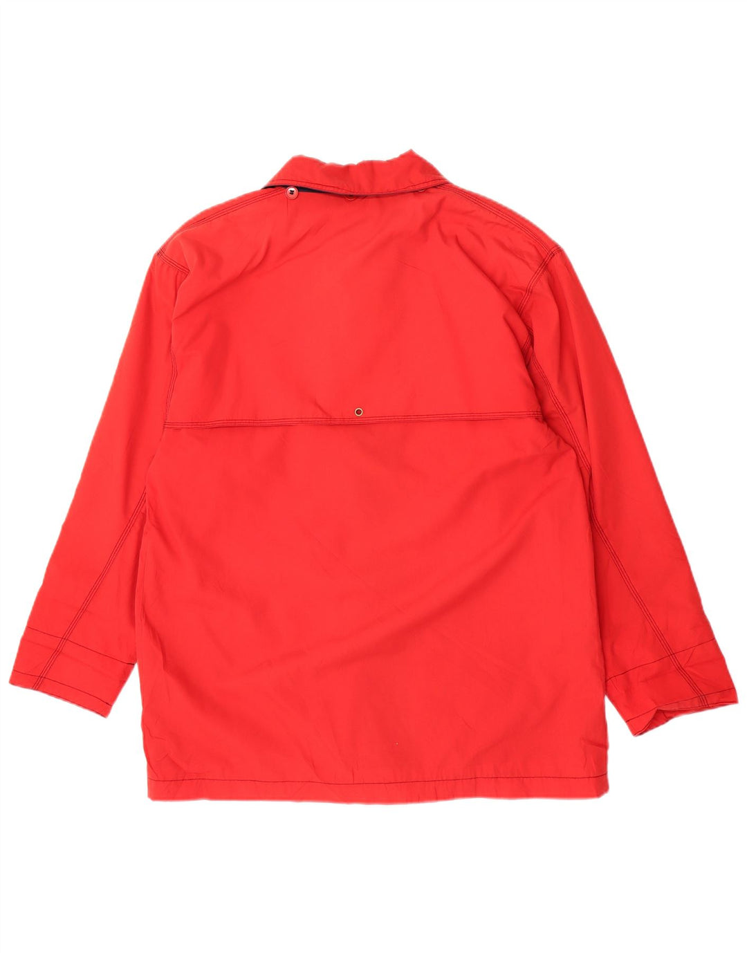 Vintage Damen Utility Jacke UK 18 XL Rot Polyester