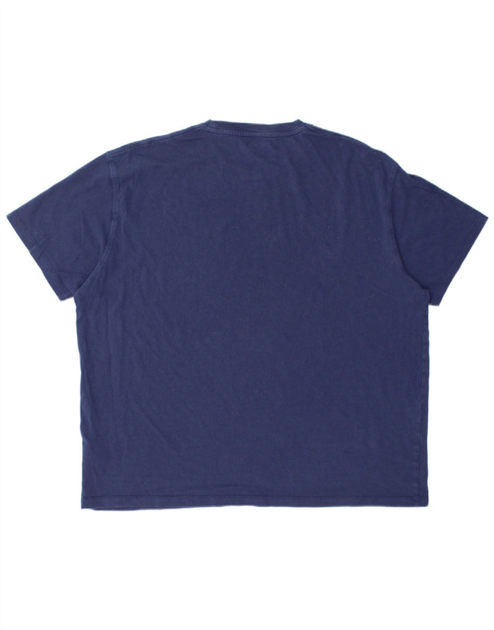 WRANGLER Herren T-Shirt Top Large Marineblau Baumwolle