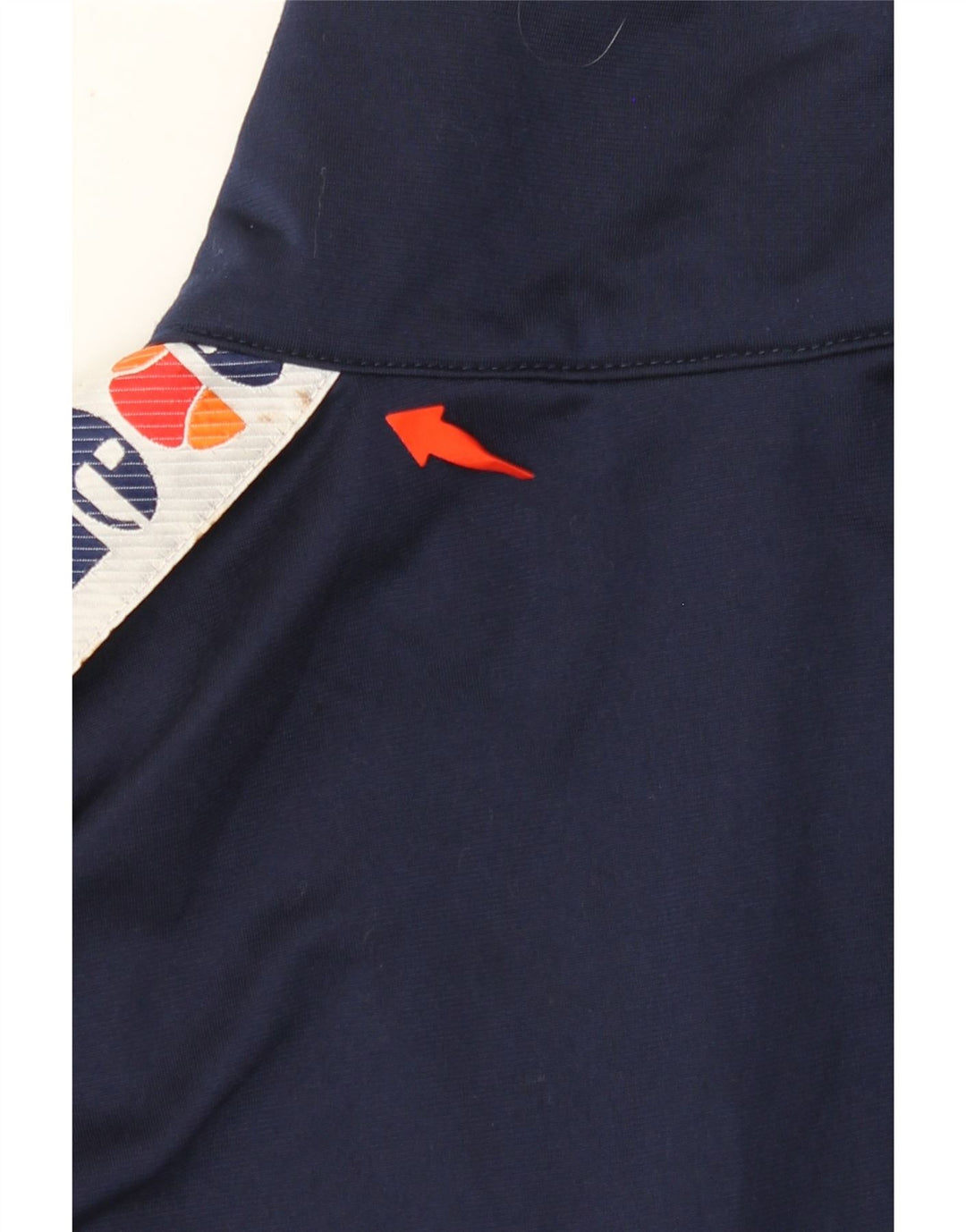 ELLESSE Herren-Trainingsanzugoberteil mit Grafik, groß, marineblau, Polyester