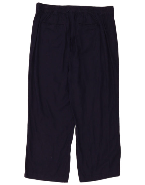 Marks & Spencer Damen gerade Chino-Hose, UK 18, XL, W38, L27, Marineblau