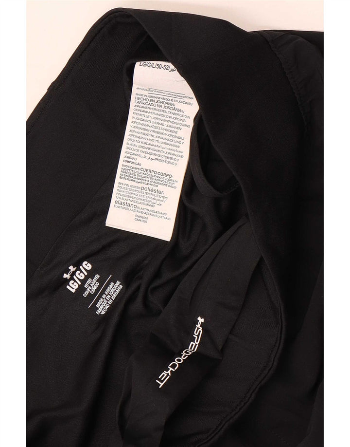 Under Armour Herren-Sportshorts, großes, schwarzes Polyester