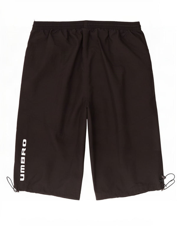 Umbro Herren Bermuda Sport Shorts 2XL Schwarz Polyester