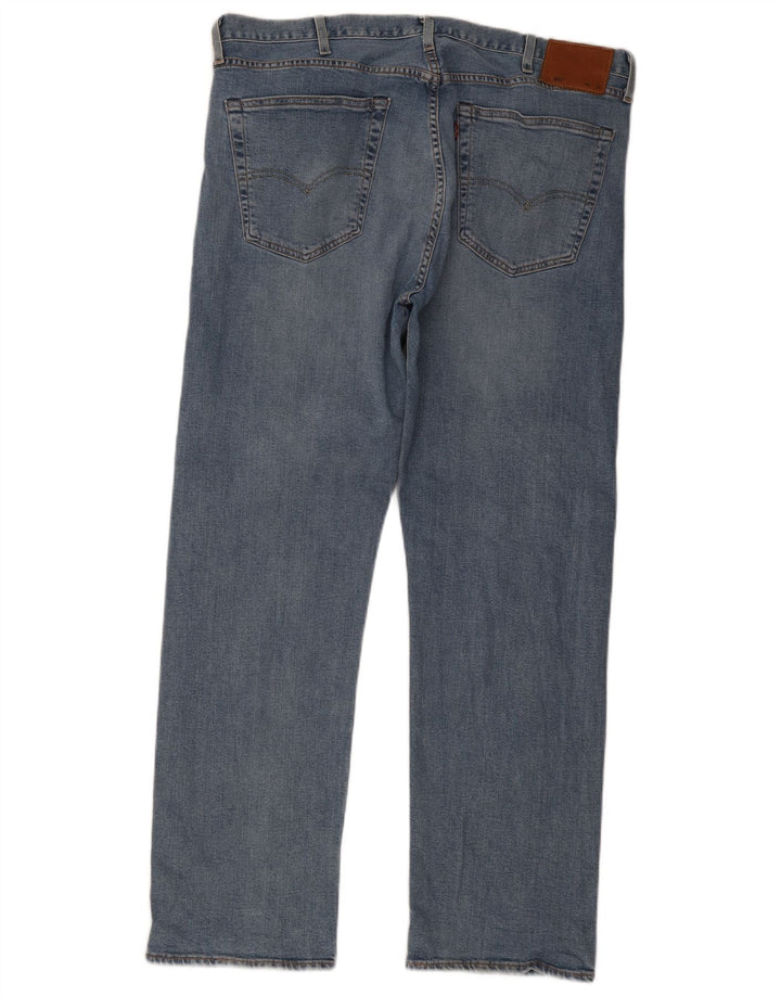 Levi's Herren 501 Straight Jeans W40 L32 Blaue Baumwolle