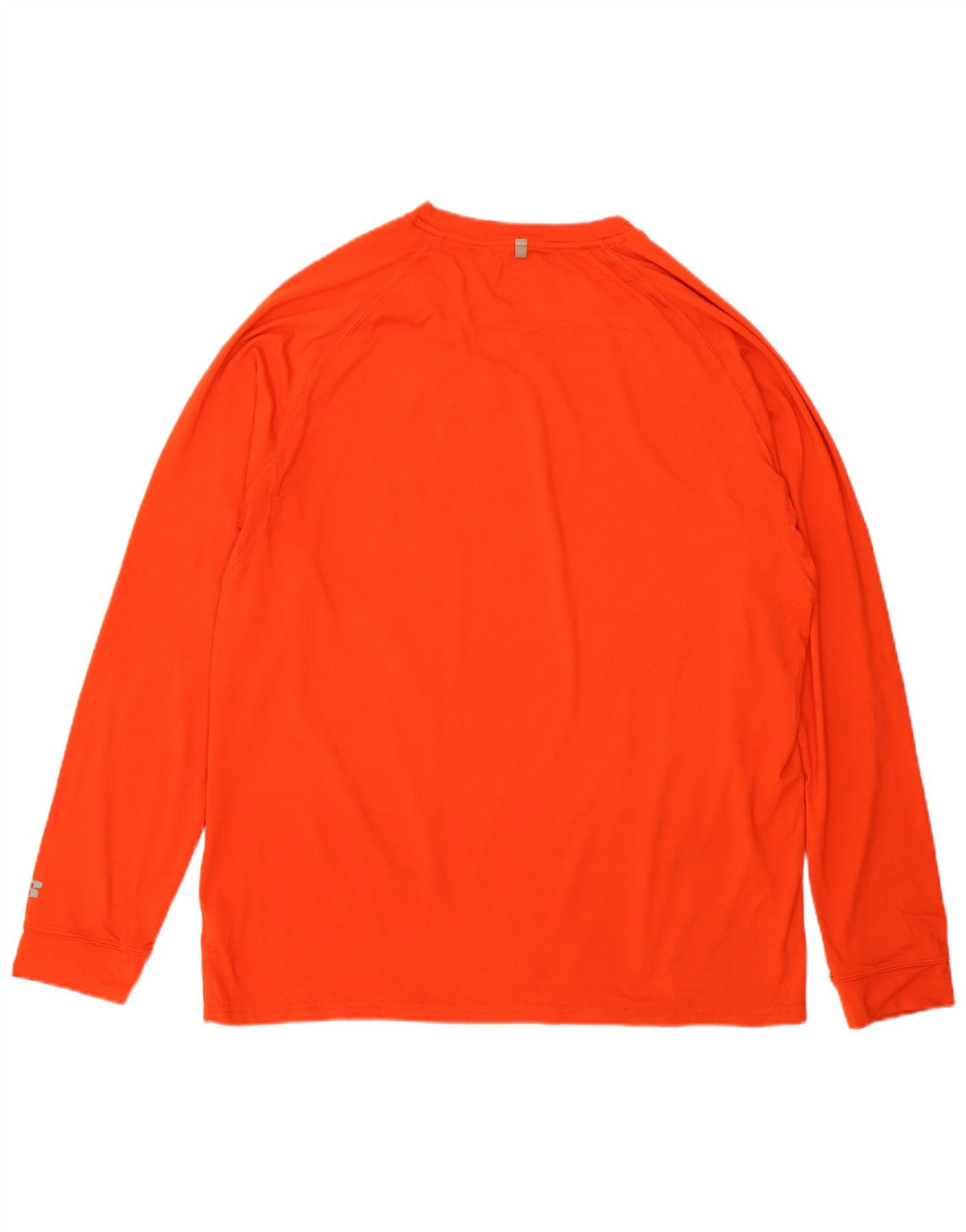 Russell Athletic Herren Dri-Power Top Langarm Groß Orange Polyester