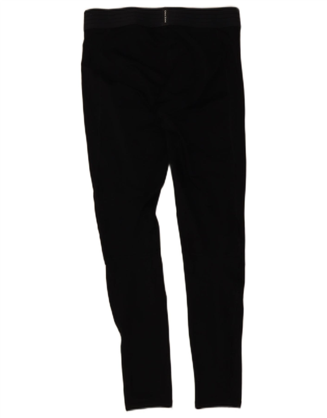 Nike Damen Dri Fit Graphic Leggings UK 12 Mittelschwarzes Polyester