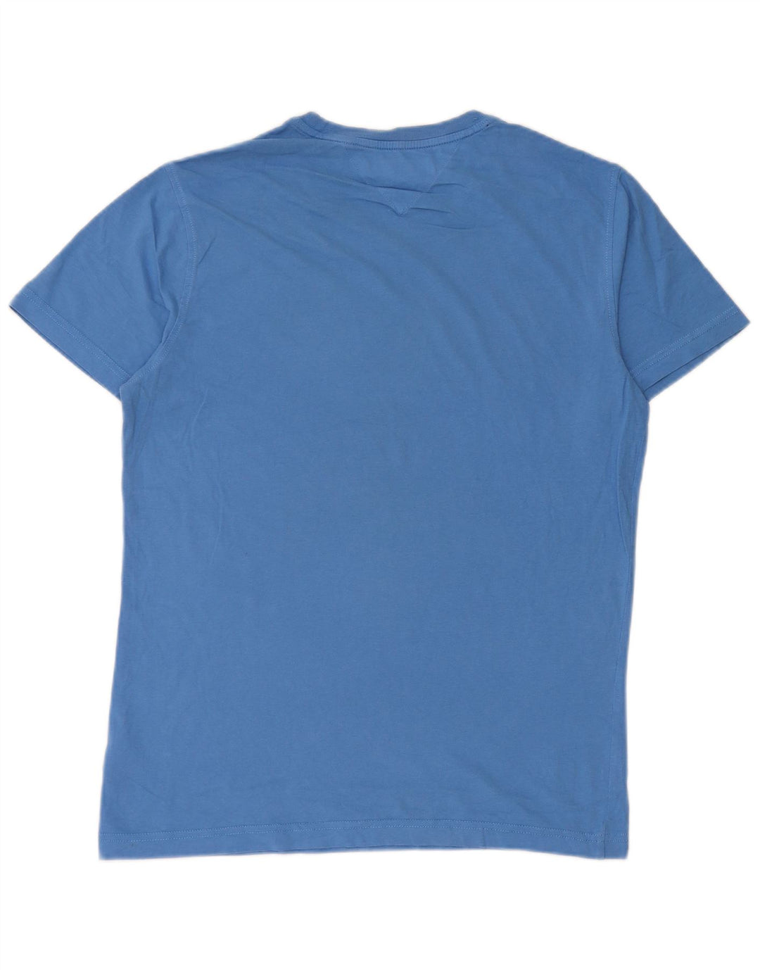 Tommy Hilfiger Herren T-Shirt Top mittelblaue Baumwolle