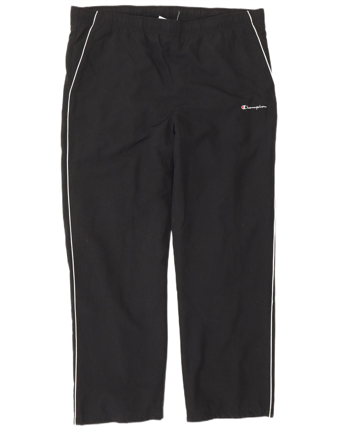 Champion Herren-Trainingshose XL, schwarzes Polyester
